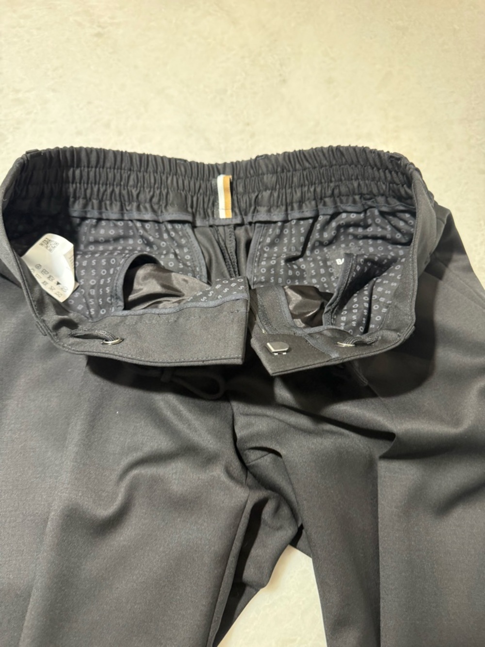 BOSS Black Men's Drawstring Pants - Picture 4 of 7